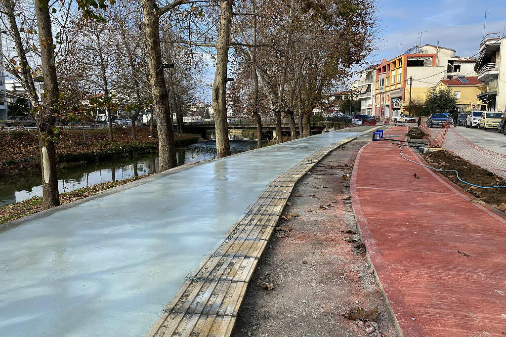 Ανάπλαση παρόχθιας κοίτης Ληθαίου ποταμού